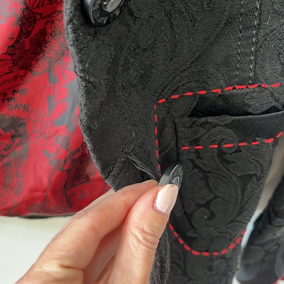 Desigual Funky Blazer with Removable Collar - Picture 10 of 10